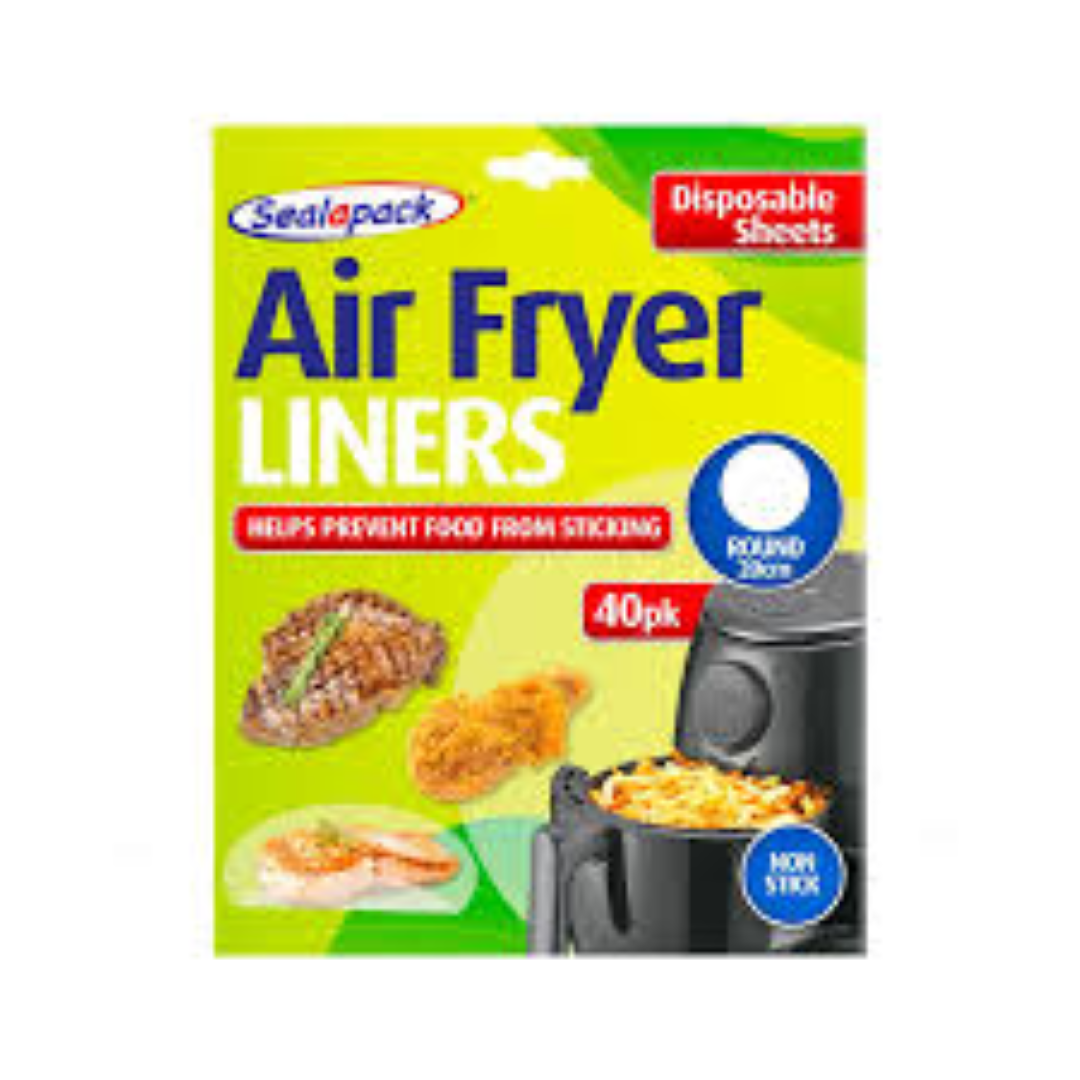 151 DISPOSABLE AIR FRYER LINER ROUND 40PK 20CM